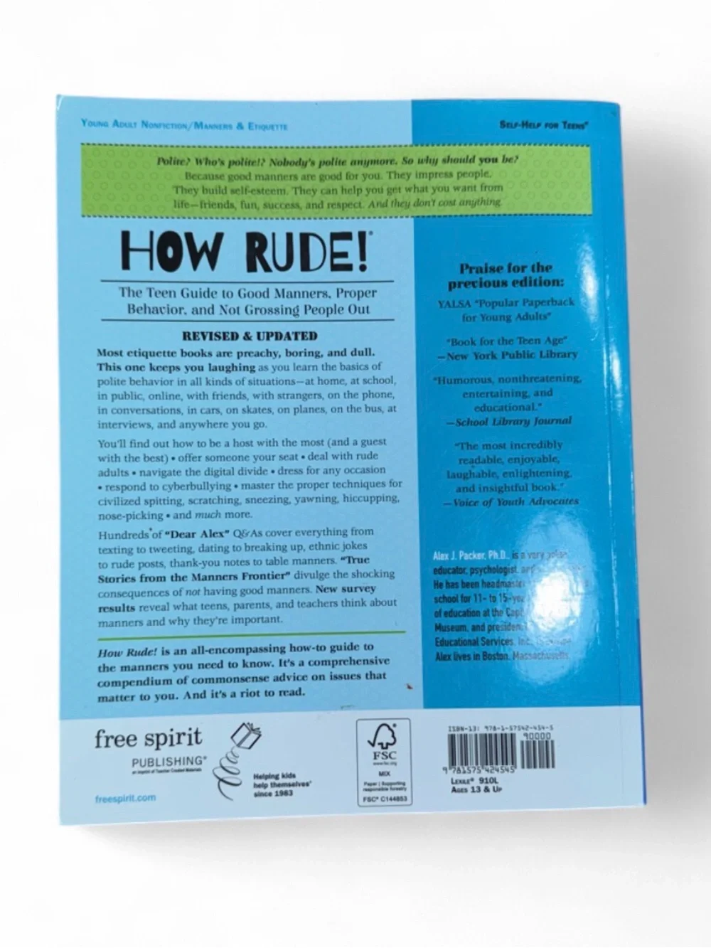 Teen book how rude